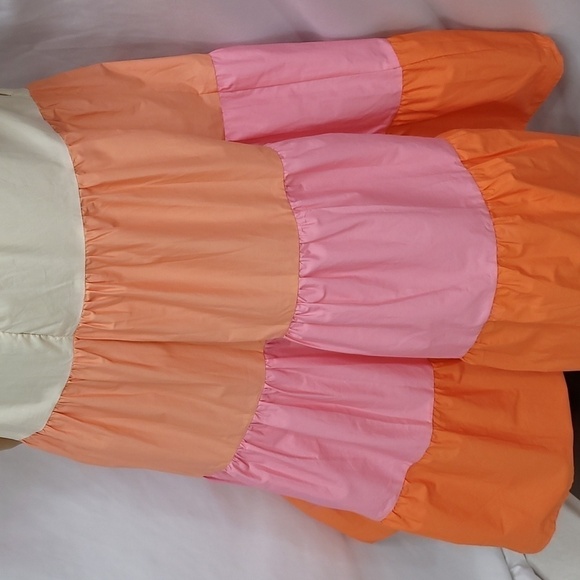 ENGLISH Factory Colorblock Midi Dress - Picture 11 of 15